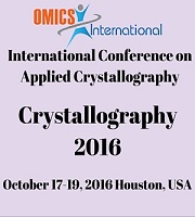International Conference on Applied Crystallography during 2016 October 17-19, Houston, USA